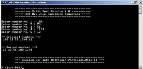 Radix Sort for Strings Java Code 的图像结果