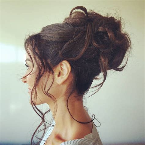 30 cute messy bun hairstyles you will definitely love – Artofit