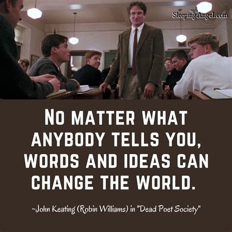 Dead Poets Society Robin Williams Quotes
