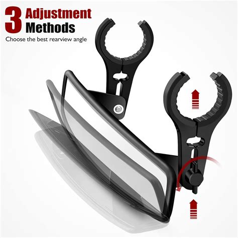 Buy Belinous UTV Rearview Mirror, 15 Wide Center Mirror with 3/4 1.75 ...