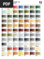 Humbrol Model Paint Color Chart 的图像结果
