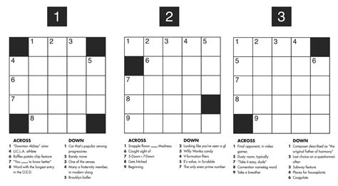 The New York Times Mini Crosswords, Volume 1 — Tools and Toys