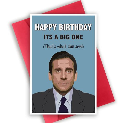 Happy Birthday The Office Michael Scott