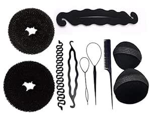 Chronex Banana Bumpit Hair Puff Up Maker Donut Magic Bun Topsy Tail ...