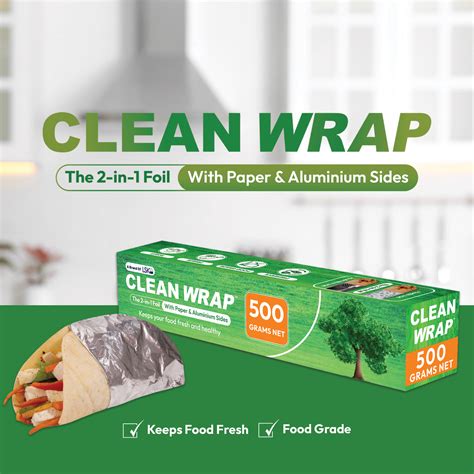CLEAN WRAP 2-in-1 Foil – HOMEFOIL