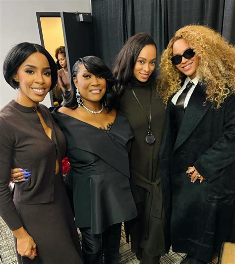 Beyonce & Solange Meet Patti LaBelle with Kelly Rowland at 'The Boy Is Mine Tour' - That Grape Juice