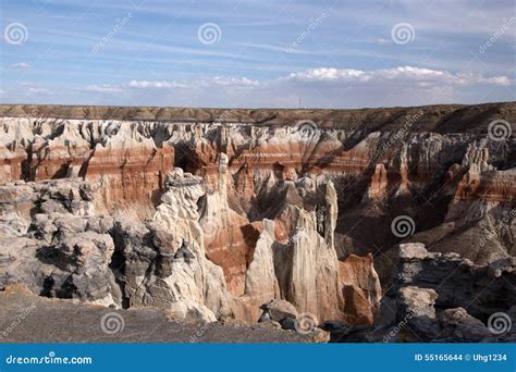 Coal Mine Canyon, Arizona, USA Stock Photo - Image of sand, canyon ...