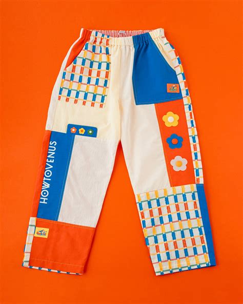 Patchwork Park Pant - COLORFUL | howtovenus