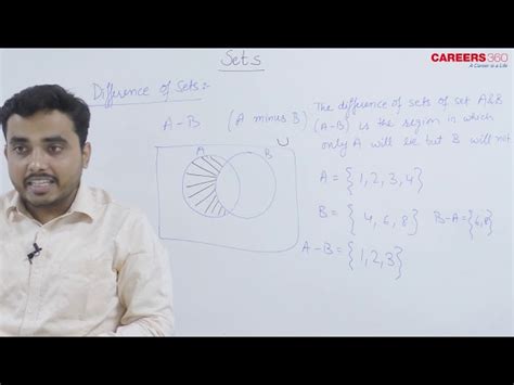 Difference of set MCQ - Practice Questions & Answers