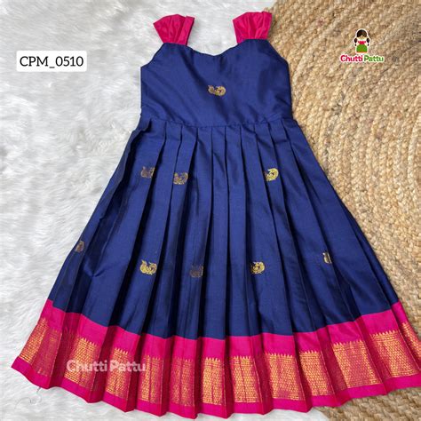 🌸 Cotton Yet Traditional Tie-Up Frocks 🌸 – ChuttiPattu