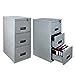 Laxmi KAPAT 3 Drawer Metal File Storage Cabinet with Central Locking ...