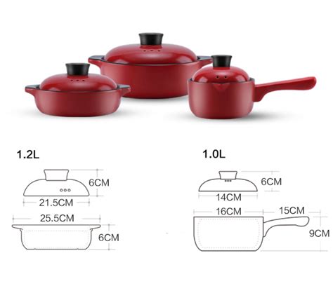 Cooking Pot Red Online - Premium Cooking Pot | Nestasia