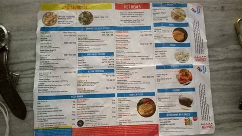 Menu at Domino's Pizza, Mumbai, Shop No. 14A