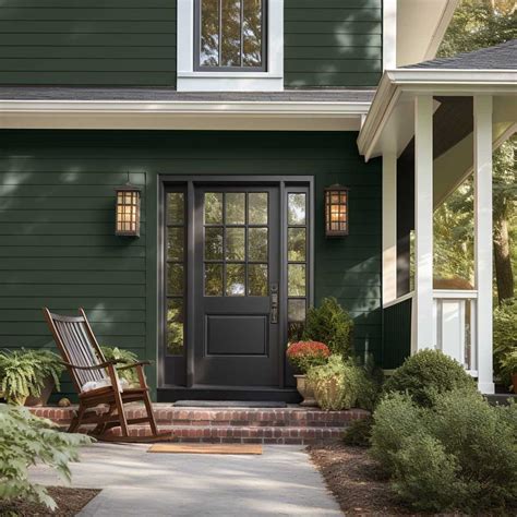 4+ Cool Green Exterior Paint Palettes for Modern Homes