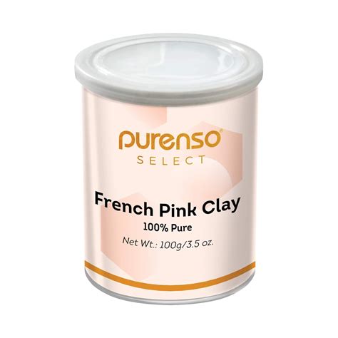 Purenso select - french pink clay Powder, 100g : Amazon.in: Beauty
