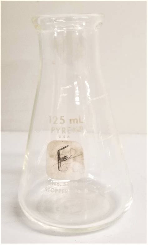 Used Corning PYREX 4980/Kimble KIMAX 26500 Narrow Mouth Erlenmeyer ...