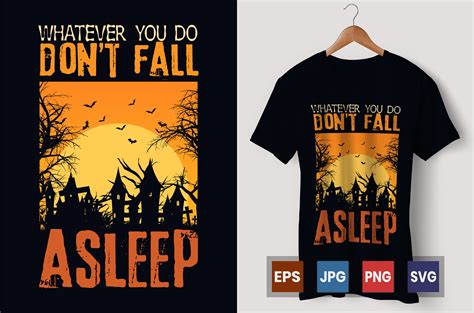 Whatever You Do, Don't Fall Asleep Graphic by Paw Design · Creative Fabrica