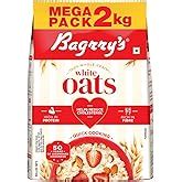 Quaker Oats 2kg | Rolled Oats | 100% Natural Wholegrain | Nutritious ...