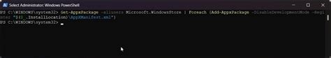 Image result for Microsoft Store PowerShell Install