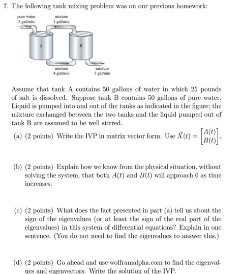 Image result for Tank Problem Diff EQ