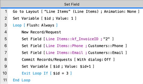 A Loop Script Code 的图像结果