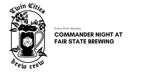 MtG Commander Night, Fair State Brewing Cooperative, Minneapolis, 6 ...