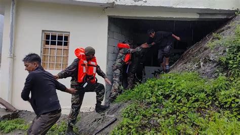 Uttarkashi cloudburst: 9 soldiers feared missing after mudslide hits ...