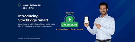 Free Live Sessions on StockEdge: Analyze Stock Market Trends and Insights