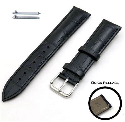 Steel and Leather Replacement Watch Band Fits Citizen AW1430-86A J810 ...