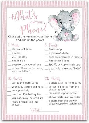 Inscape Creations WHATS ON YOUR PHONE Baby Shower India | Ubuy