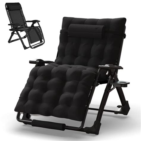 soliles Oversized XXL 30 in Zero Gravity Chair, Reclining Lounge Chair ...