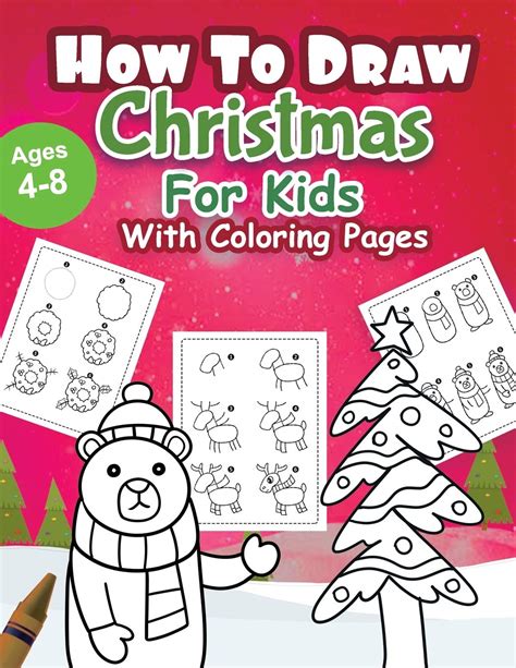 Image result for Christmas Drawing Tutorial for Kids