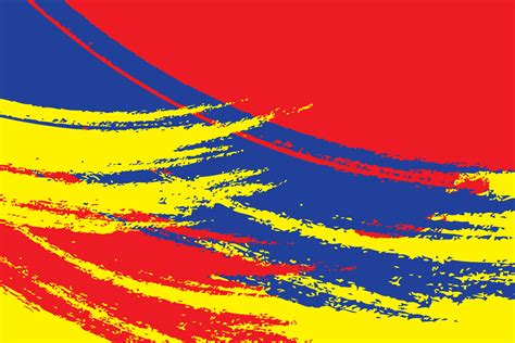 Primary colors background, blue, red, and yellow.Modern design colorful ...
