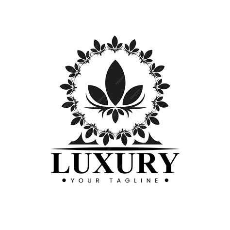 Premium Vector | Luxury leaf logo design