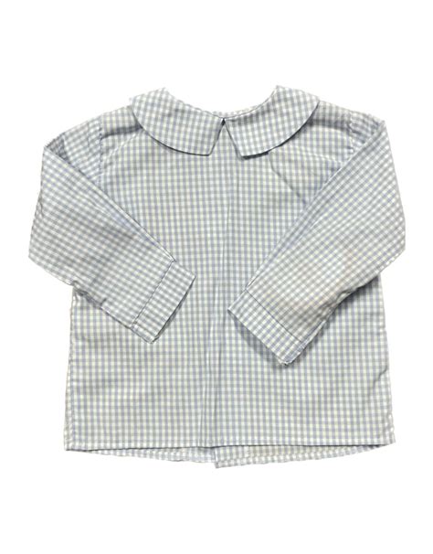 Peter Pan Collar Shirt Black