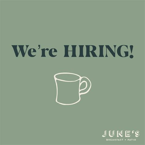 Apply for a Job at June's Breakfast and Patio in O'Fallon, IL | StaffedUp