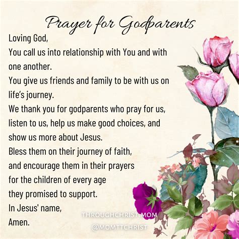 Godparent Day – Mom Things Through Christ