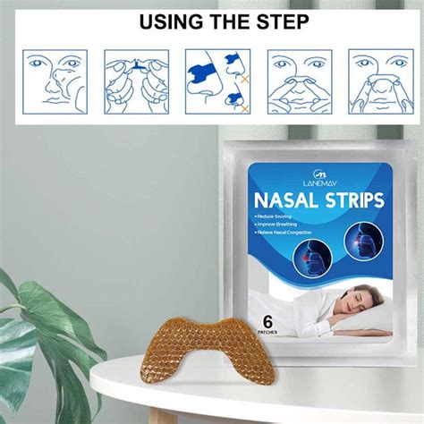 QQAMB Nasal Strips - Nighttime Congestion Relief & Snoring Reduction | Drug-Free Breathing ...