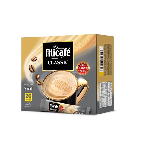 Alicafe Classic Coffee | 2in1 Sugar-free Coffee | Alicafe UAE
