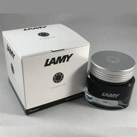 LAMY, Ink Bottle - T53 Crystal | Obsidian | 30ml. — SWASTIK penn