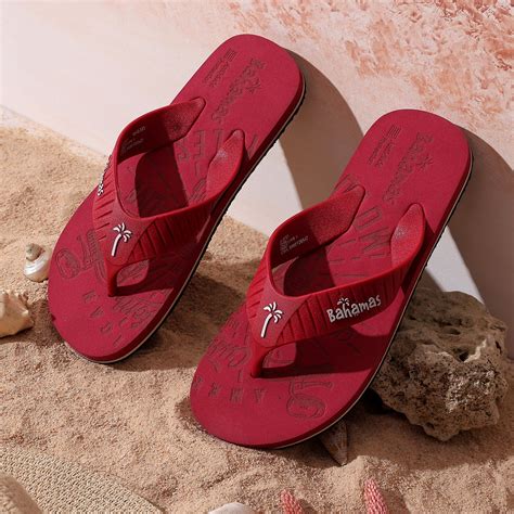 Buy Burgundy Flip Flops for Men BHG 223 Online at best Price – Relaxo ...