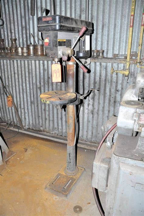 Craftsman Model 34984, 15" Floor Standing Drill Press, S/n XY130403001 ...