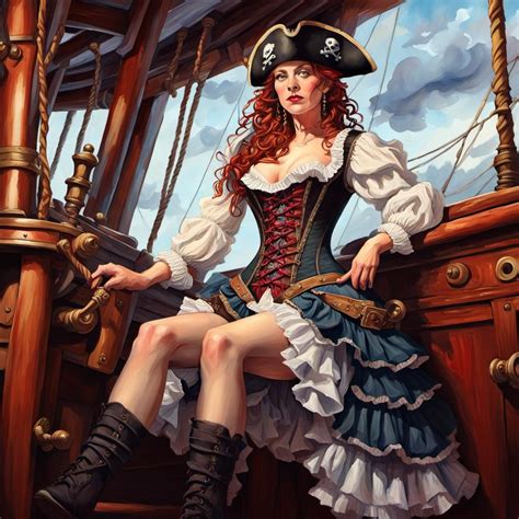 Pirate Wench - AI Generated Artwork - NightCafe Creator