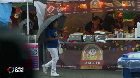 Taste of Manila sa Toronto, tuloy pa rin kahit inulan - OMNI - what is taste of manila