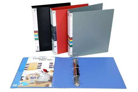 Buy KEEPING 4D Ring Binder Plastic Box File -A4 Size Office documents ...
