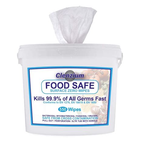 Buy Antibacterial Wipes - 550 Food Safe Surface Disinfectant Wipes ...