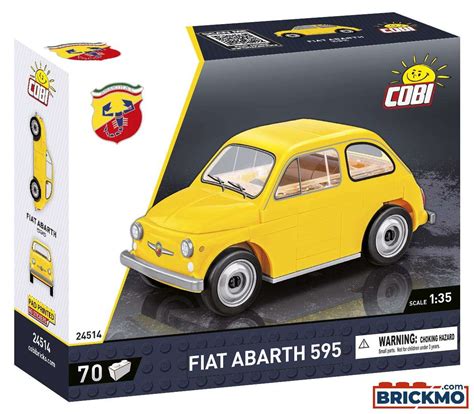 Cobi Youngtimer Fiat 500 Abarth 1965 Scale 1:35 24514 | BRICKMO.com ...