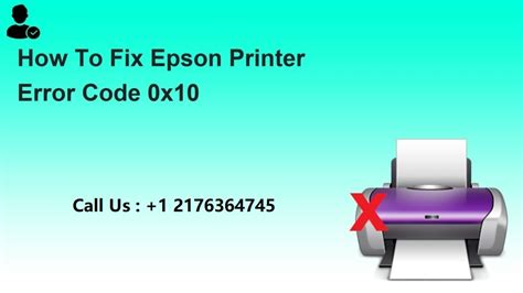 Image result for Epson Error Code 0X10