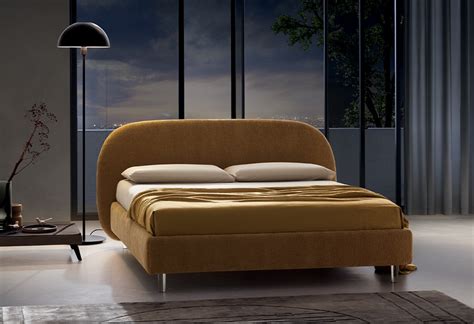 letto SOLE - letto matrimoniale con testiera curva | SOFA' CLUB DIVANI ...