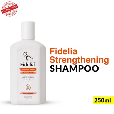 Best shampoo for dry hair fidelia – Fixderma Skincare